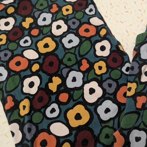 Hanna Andersson Kids Pajama Set - Multicolor Floral - Picture 2 of 3